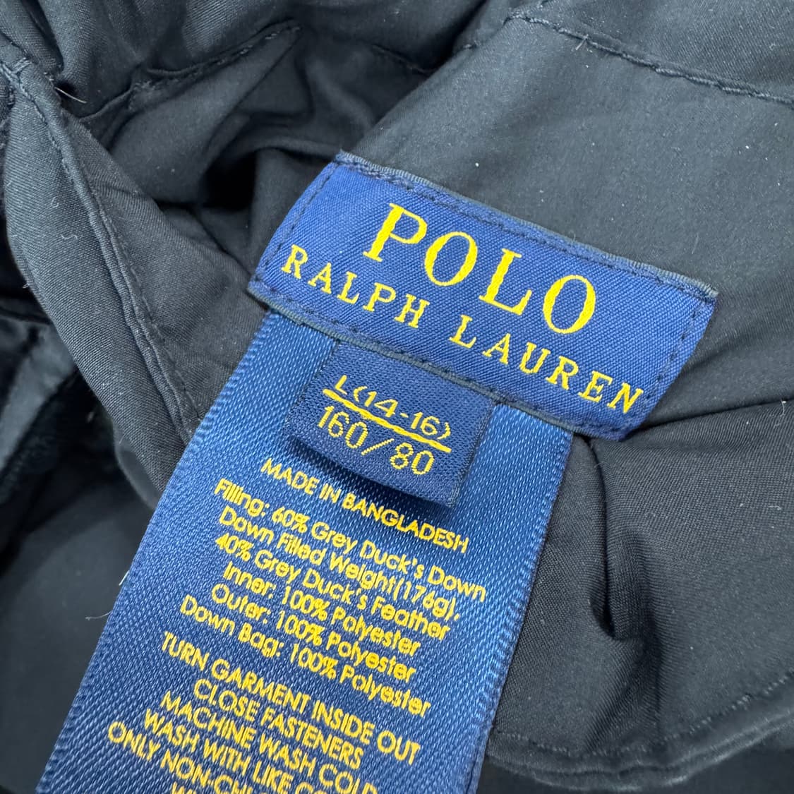 160 폴로 랄프로렌 리버시블 덕다운 패딩 베스트 조끼  상품이미지9
