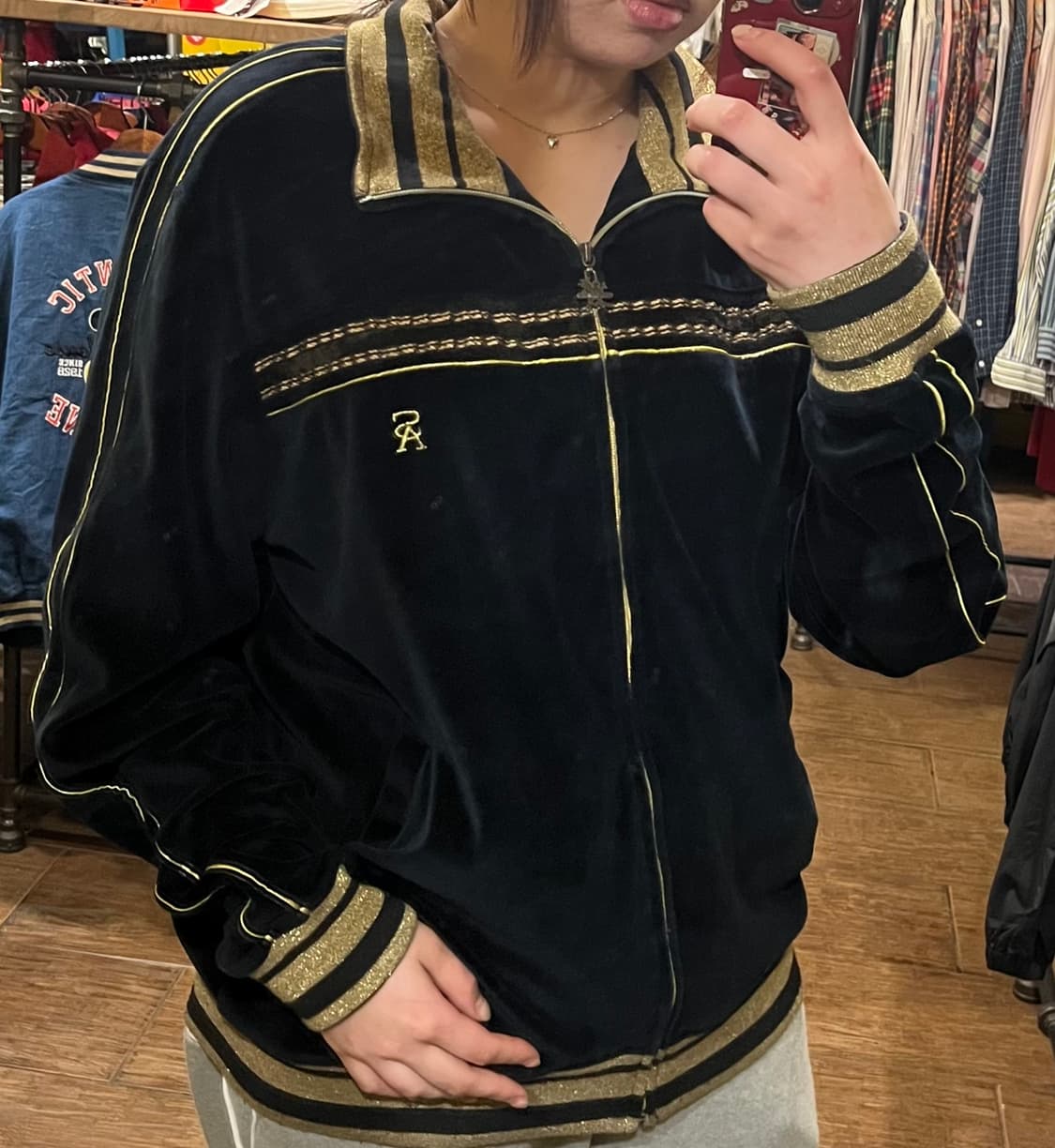 [HI] 빈티지 집업 블랙 상품이미지3