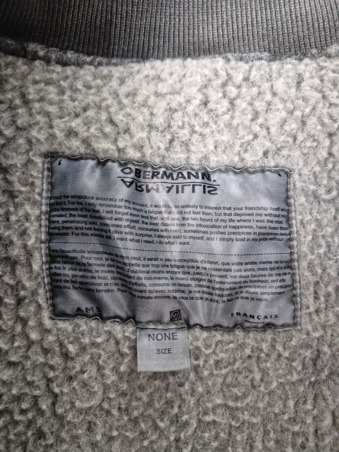 오베르 피그먼트 헤비 웨이트 MA-1 상품이미지7