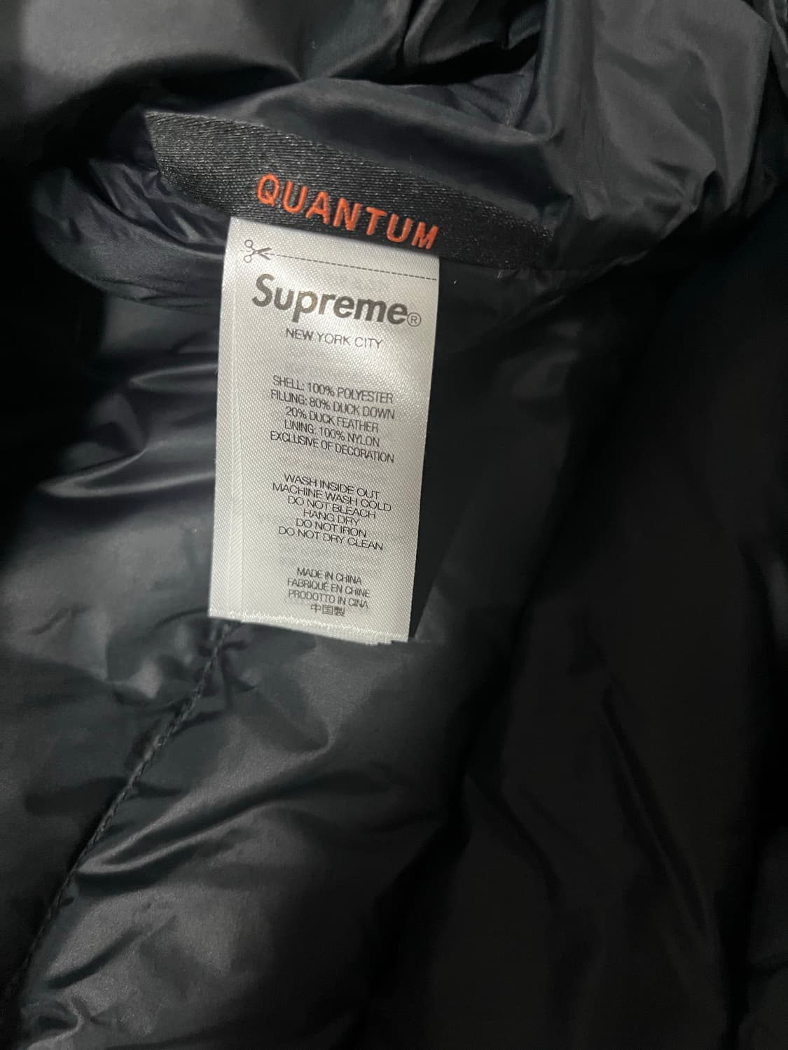 슈프림 마이크로다운 경량패딩 M 상품이미지6