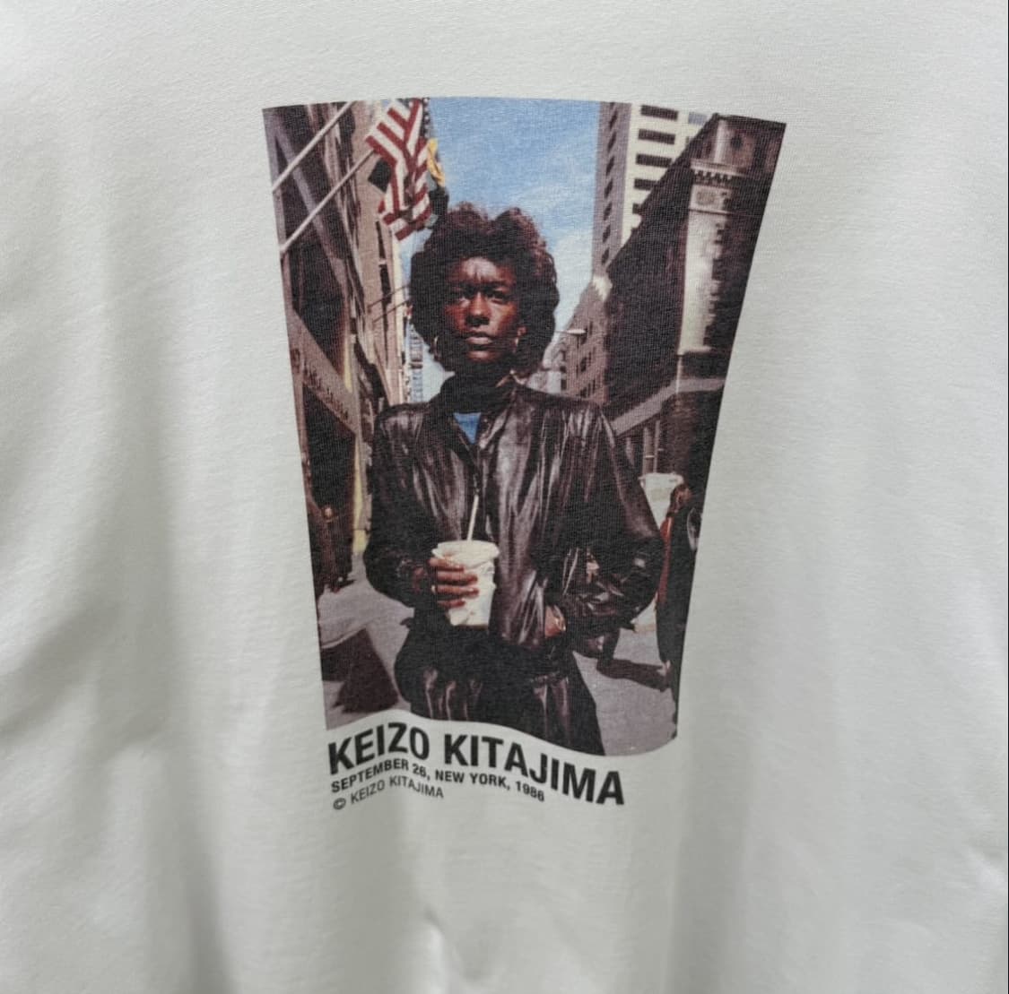 헬무트랭 (아티스트 시리즈) Keizo Kitajima 프린팅 롱슬리브 상품이미지4