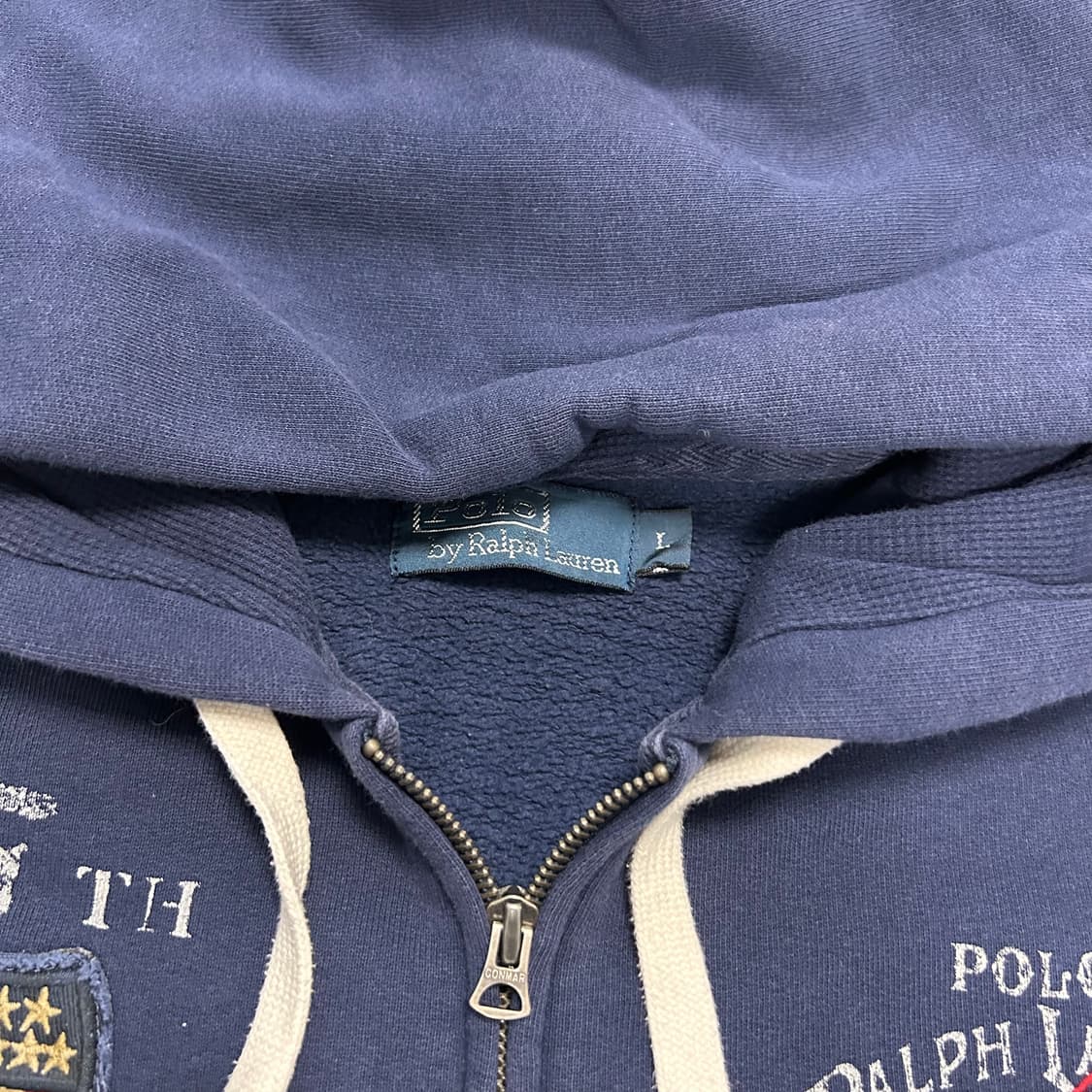 Polo Big Pony Navy Hoodie Zip-up  상품이미지6