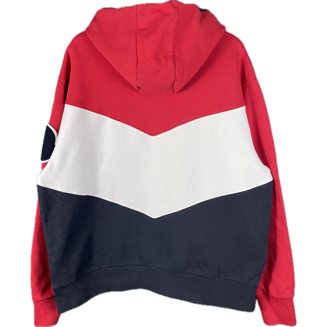 몽클레르 코튼 블랙와펜 쉐브론 블록 포인트 후드 상품이미지2