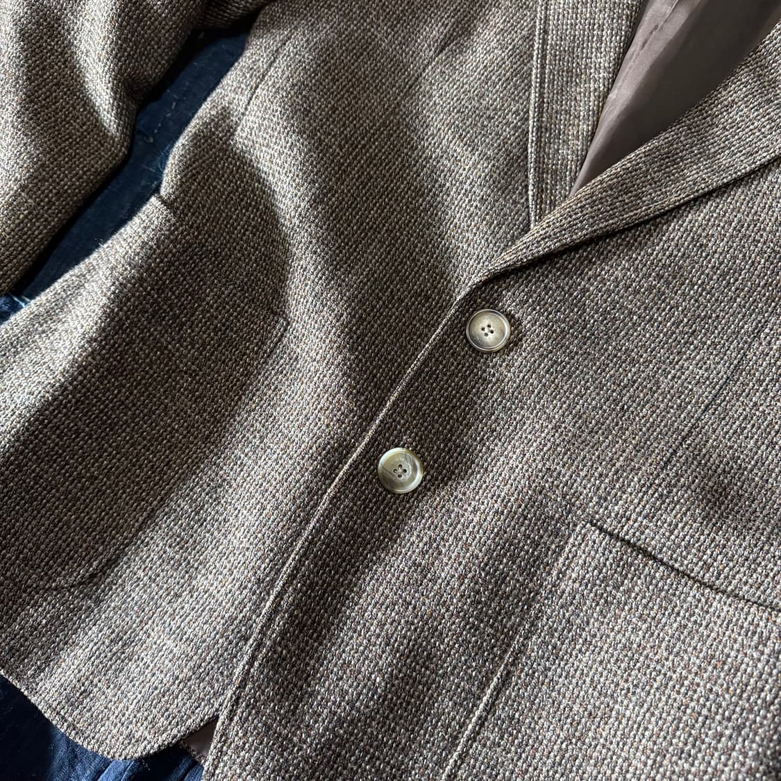 90‘s Facis 트위드 울 자켓 100 상품이미지3