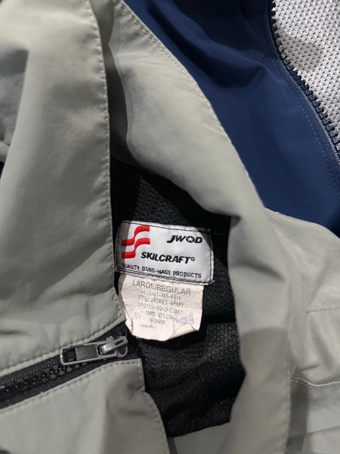 (L-R) 오리지널 미군 ipfu 바람막이 자켓 상품이미지4