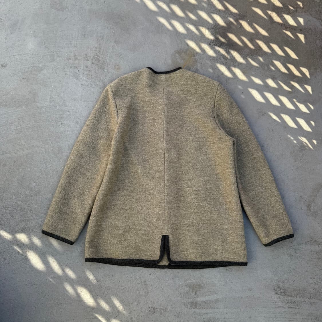 GEIGER 버튼 울 자켓 상품이미지6