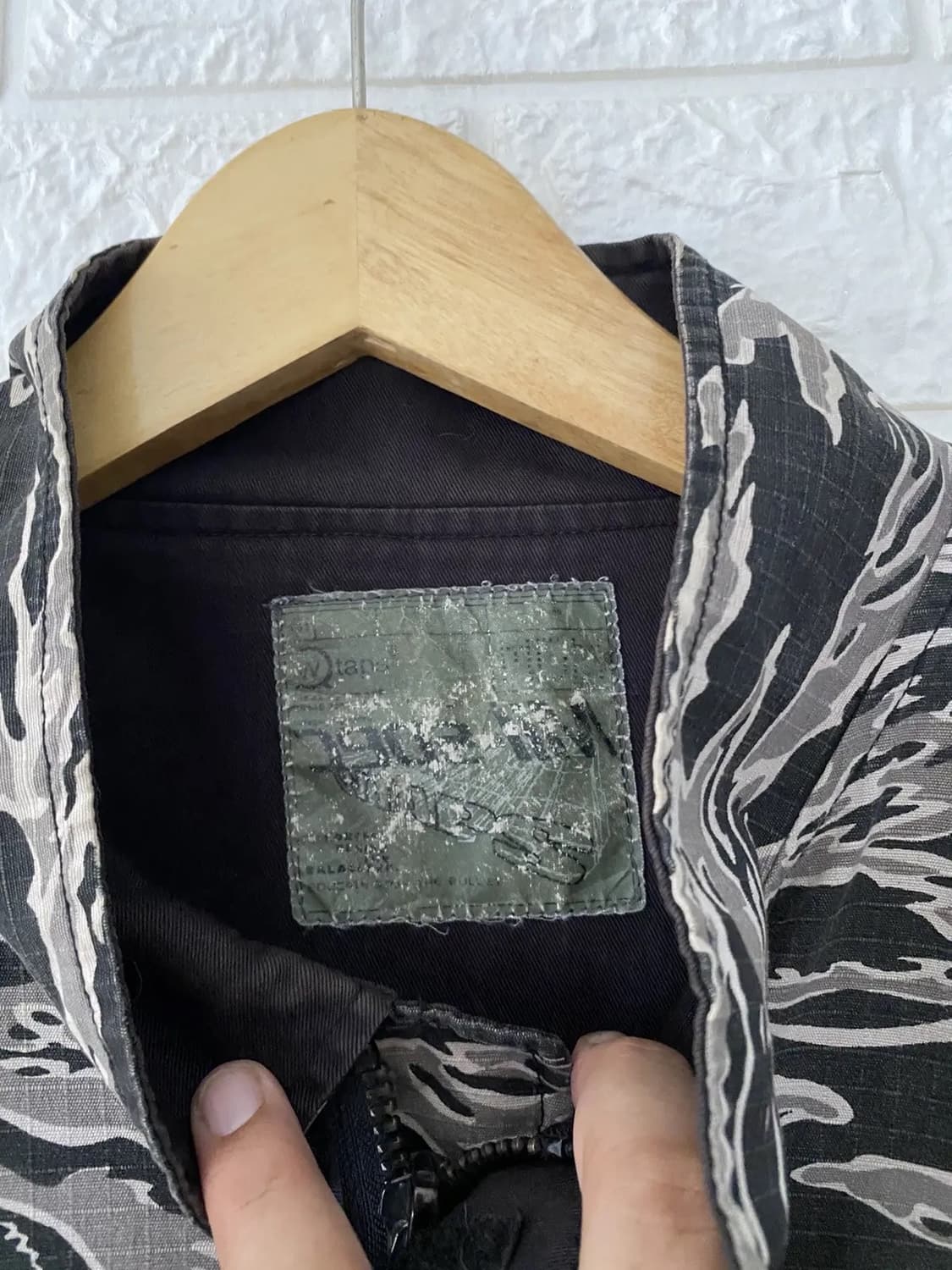 WTAPS 더블탭스 아카이브 엠파이어 타이거카모 밀리터리 자켓 상품이미지6