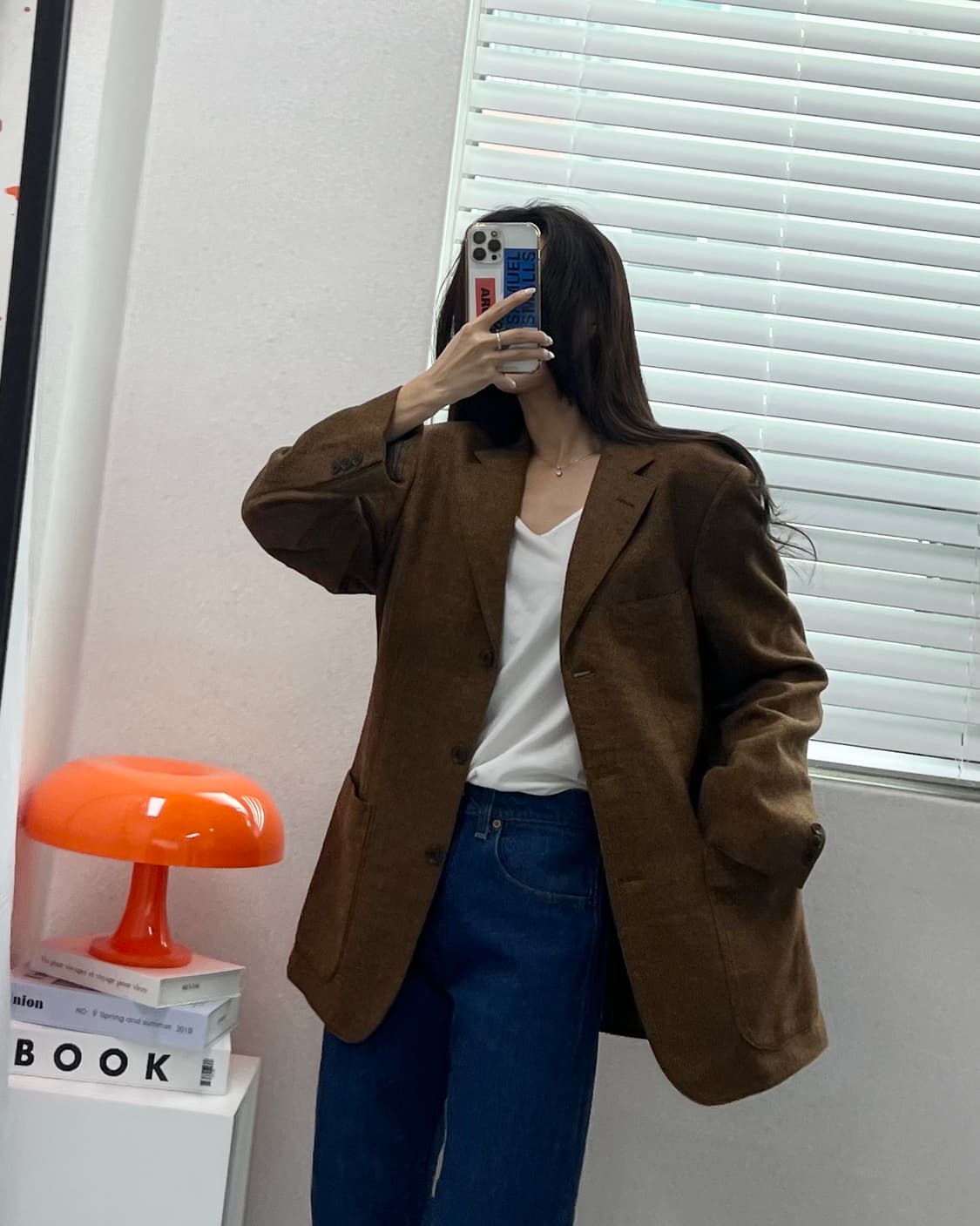 (M)빈티지 울 블레이져-M1426 상품이미지1