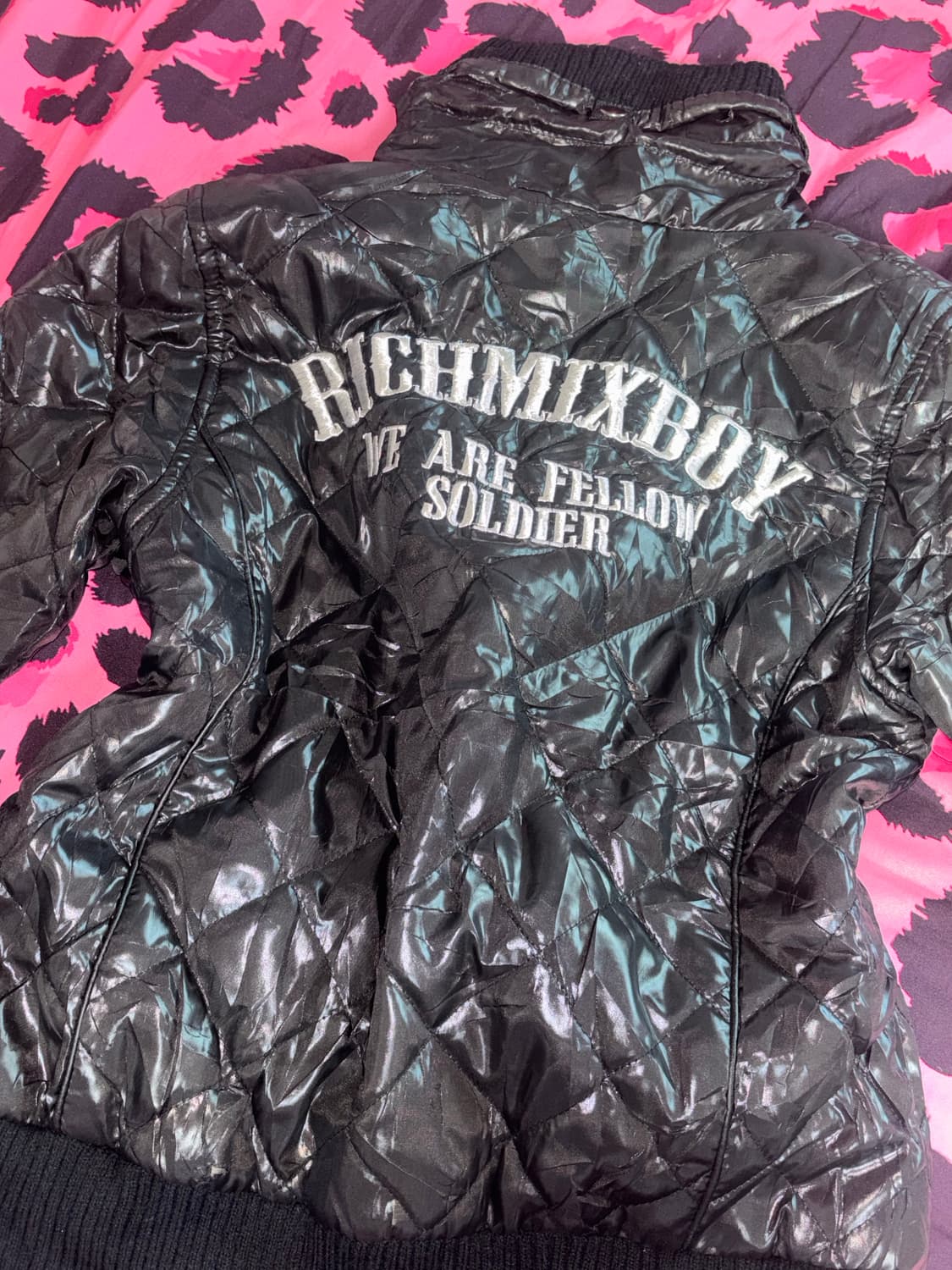 일본 빈티지 펑크 패딩  상품이미지4