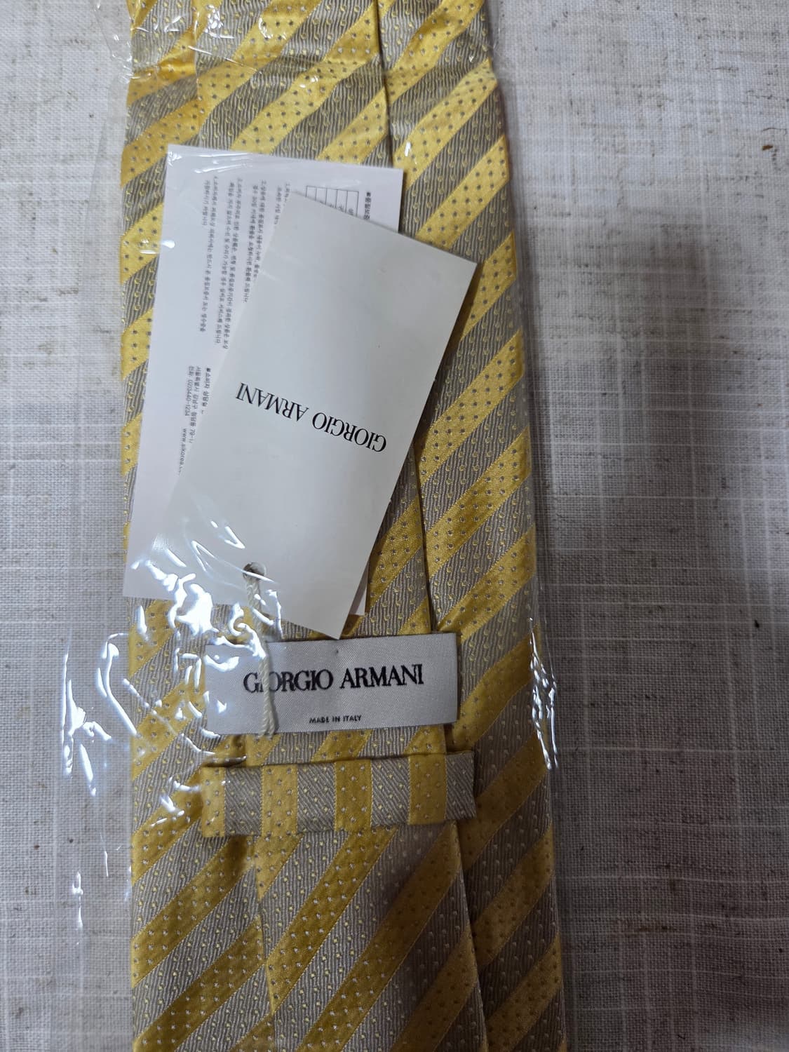 조르지오 알마니 넥타이 새상품 상품이미지2
