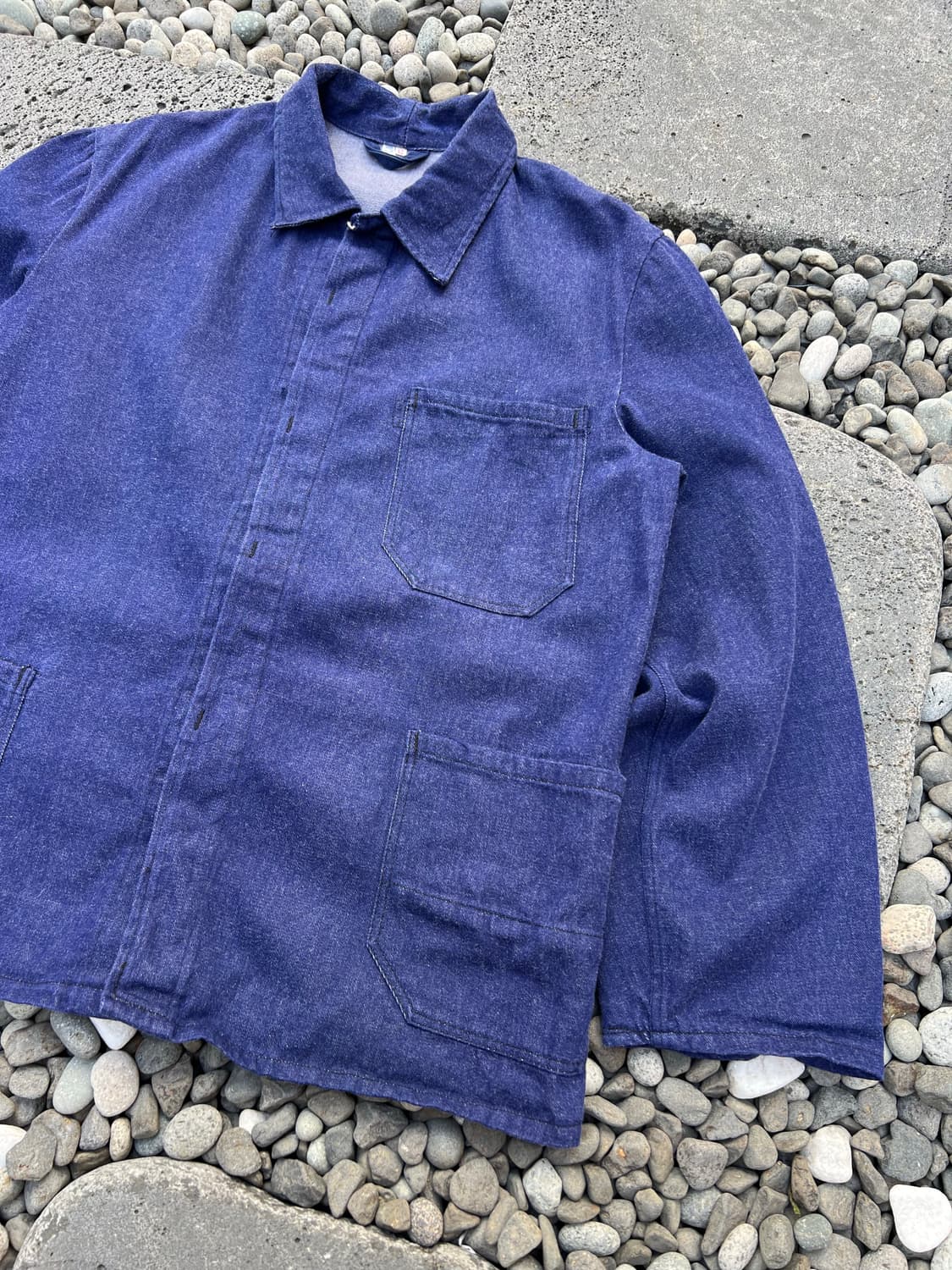 OLD VINTAGE DENIM FRENCH 데님자켓 프렌치워크자켓 상품이미지6