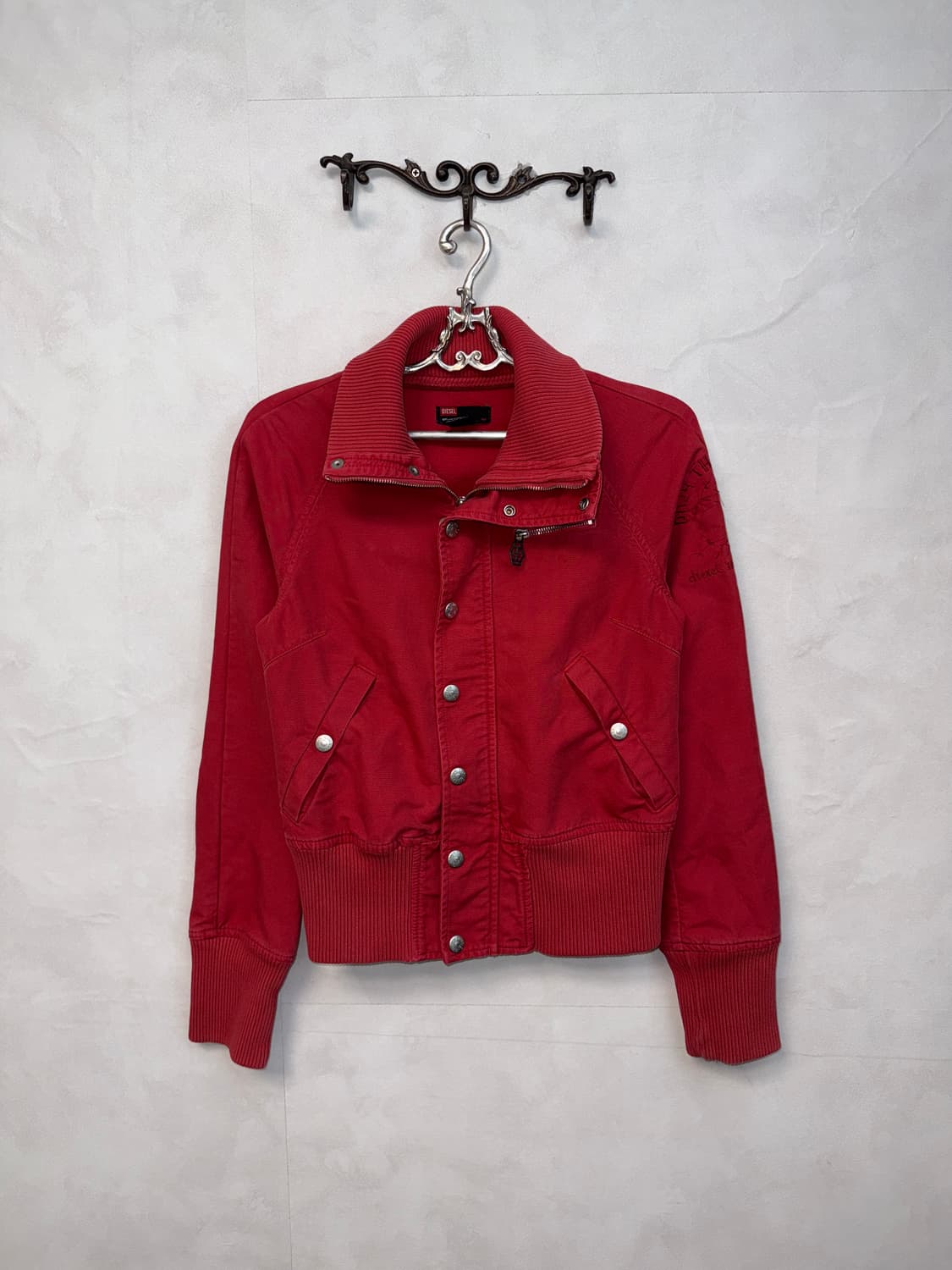 DIESEL red button detail blouson  상품이미지2