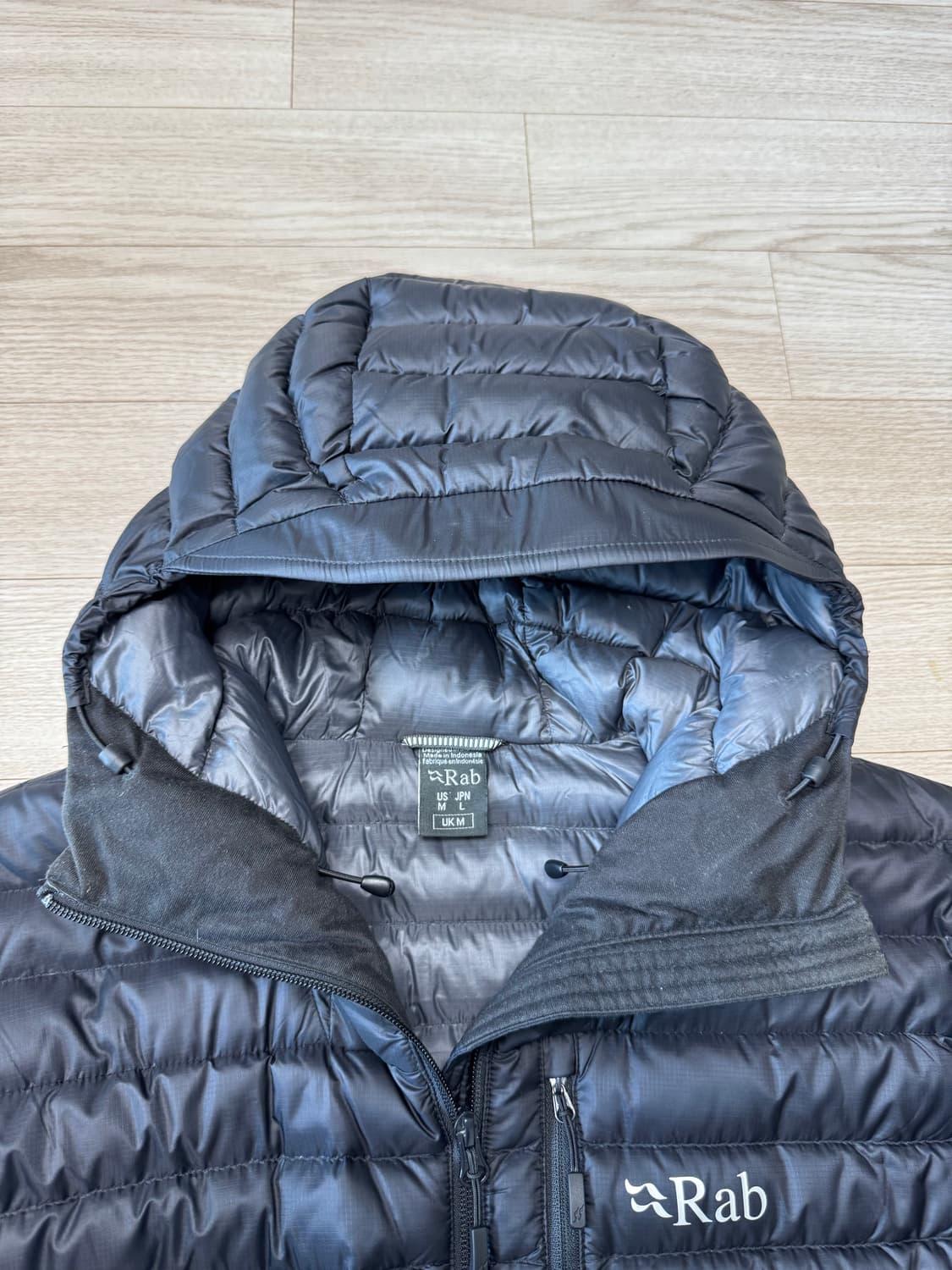 랩 마이크로라이트 알파인 자켓/black/m 상품이미지2