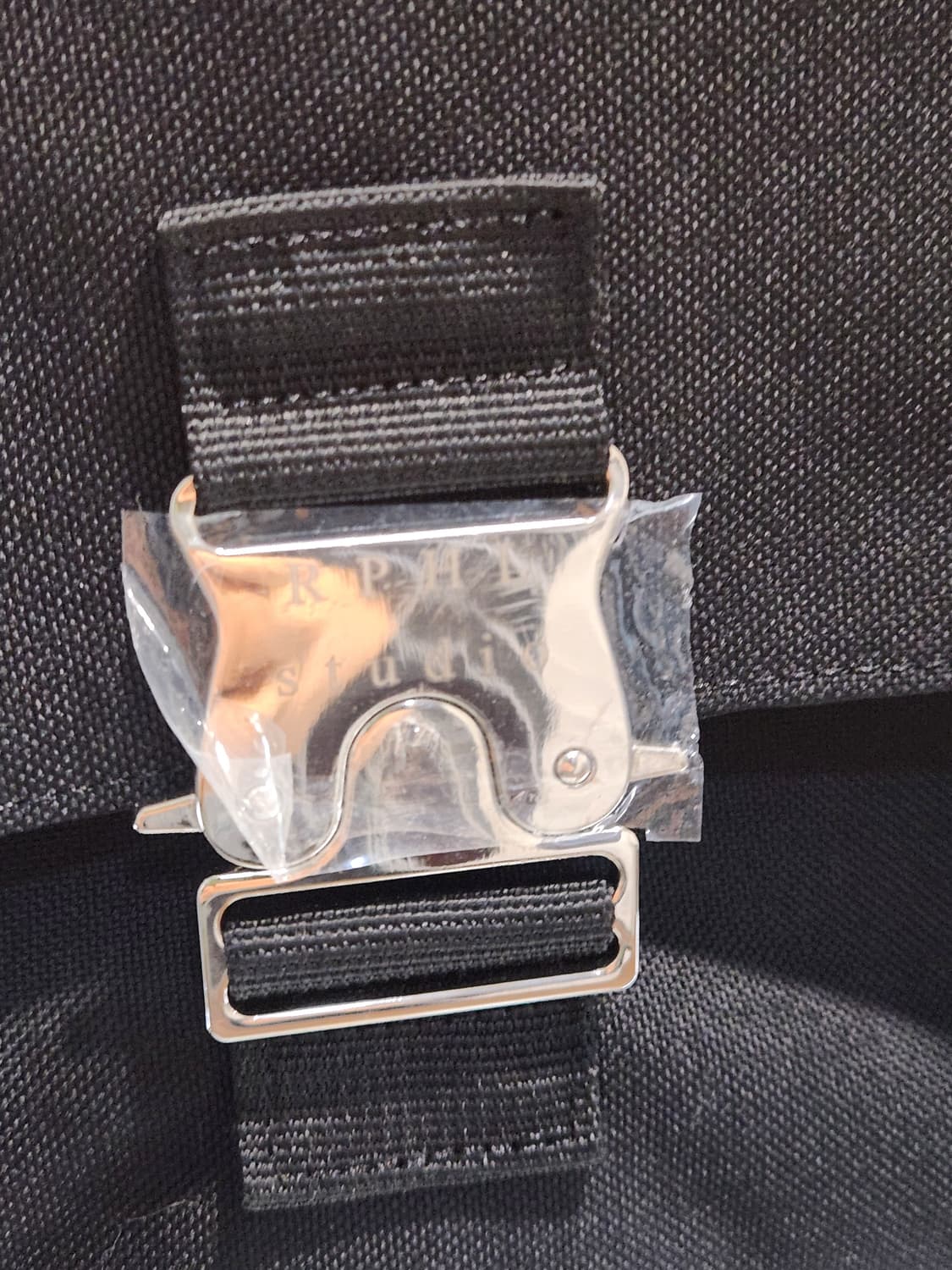 "CORDURA 메신저백 🖤 투명포켓 힙한 가방 (새상품)"
 상품이미지2