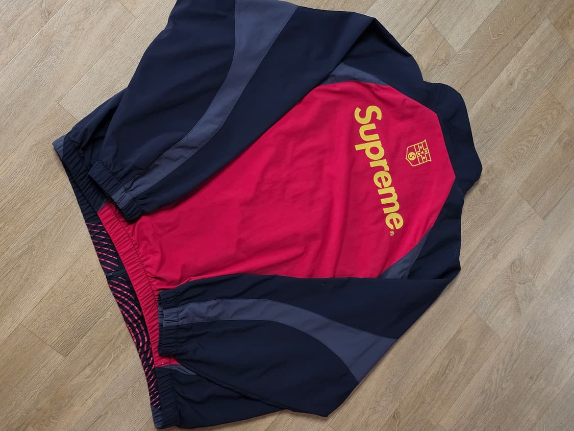[XL] 슈프림 S 로고 트랙 자켓 블랙 - 24FW 상품이미지3