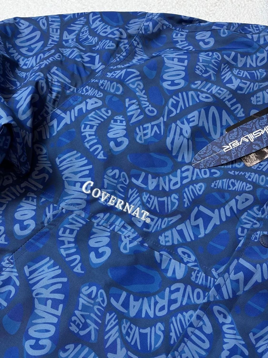 커버낫 X 퀵실버 21ss 서퍼 윈드 브레이커 재킷 PN7147 상품이미지4