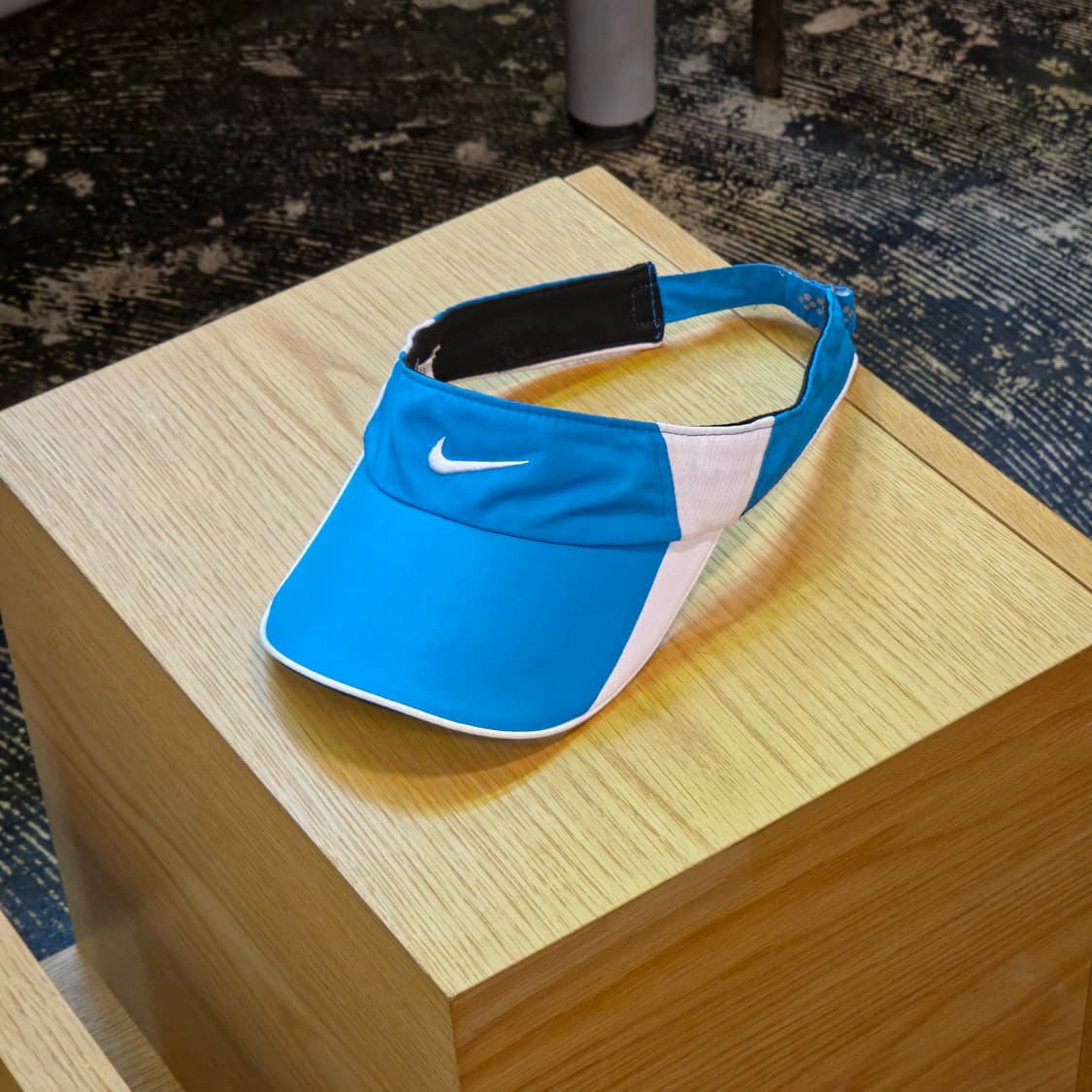나이키 블루 썬캡 바이저 모자 상품이미지1