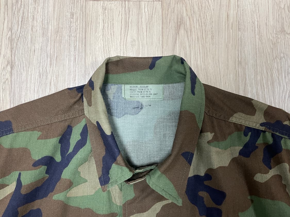 100~105) 80s 미군 앵커자수 우드랜드 BDU(민트급)RRL&폴로 상품이미지6