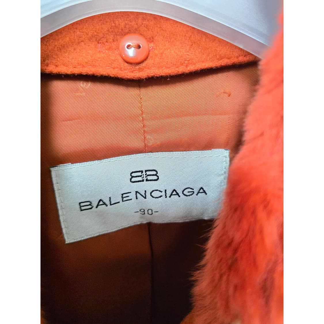 택포// 발렌시아가 오렌지 퍼 코트 90 상품이미지2