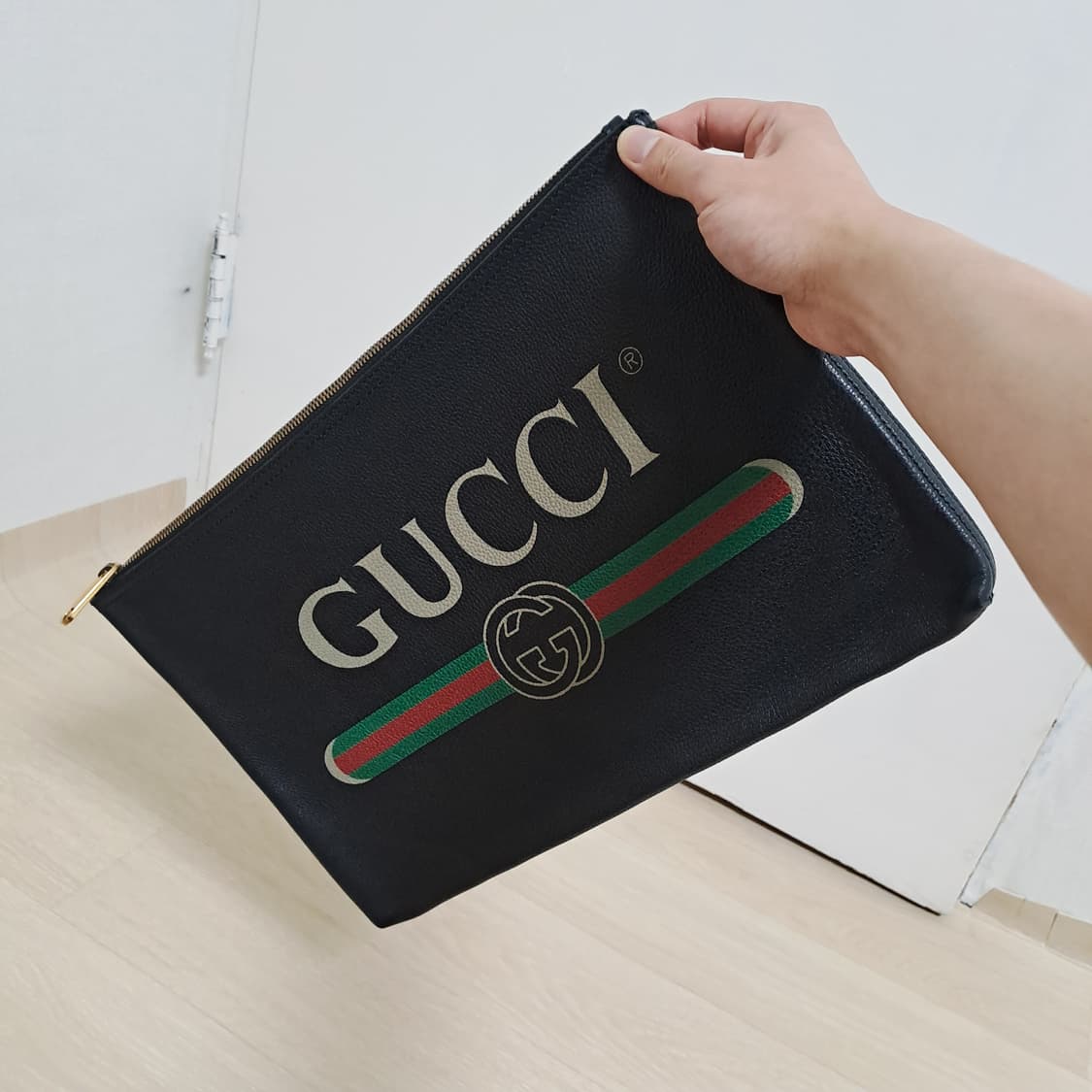 [100%/정품] 구찌 빅 로고 클러치백, 구찌클러치,구찌파우치,구찌가방 상품이미지1