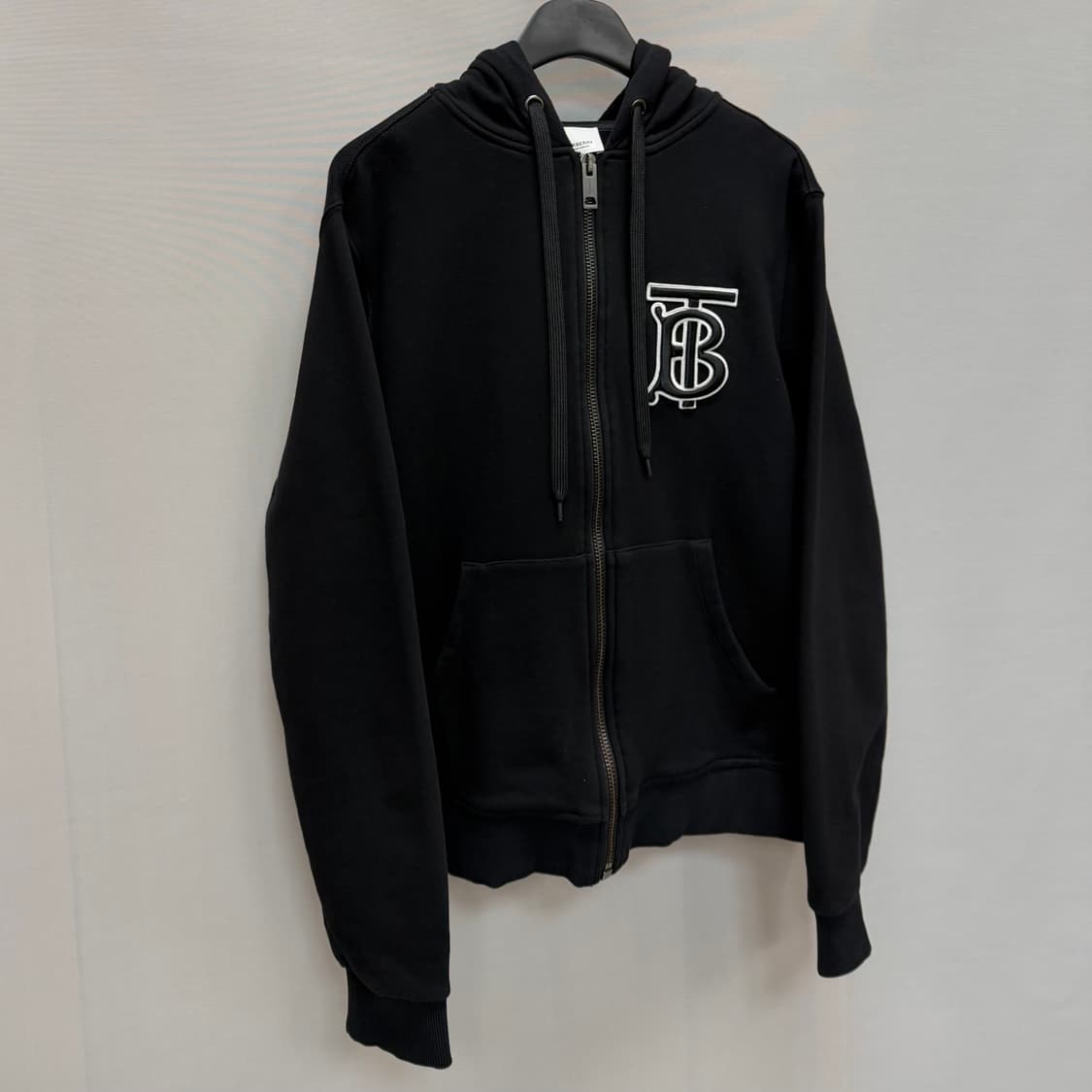 버버리 모노그램 모티브 코튼 후드집업 (100) 상품이미지2