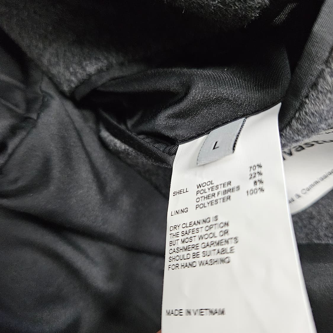 비바스튜디오 오버핏 롱 코트 남자100~105 상품이미지9