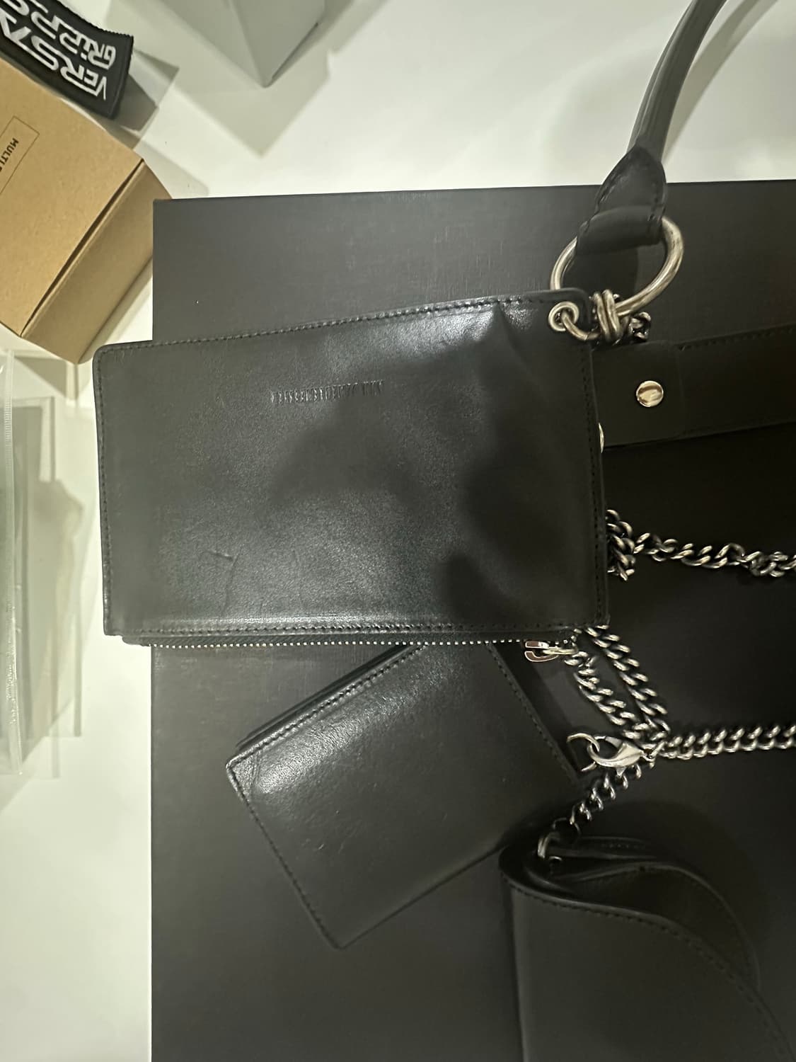 Ann Demeulemeester 가죽 멀티케이스 백  상품이미지6