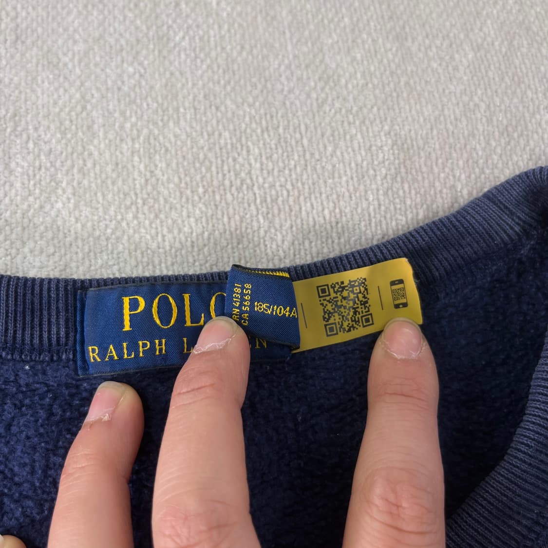 105 폴로랄프로렌 신형라벨 스펠아웃 맨투맨 상품이미지4