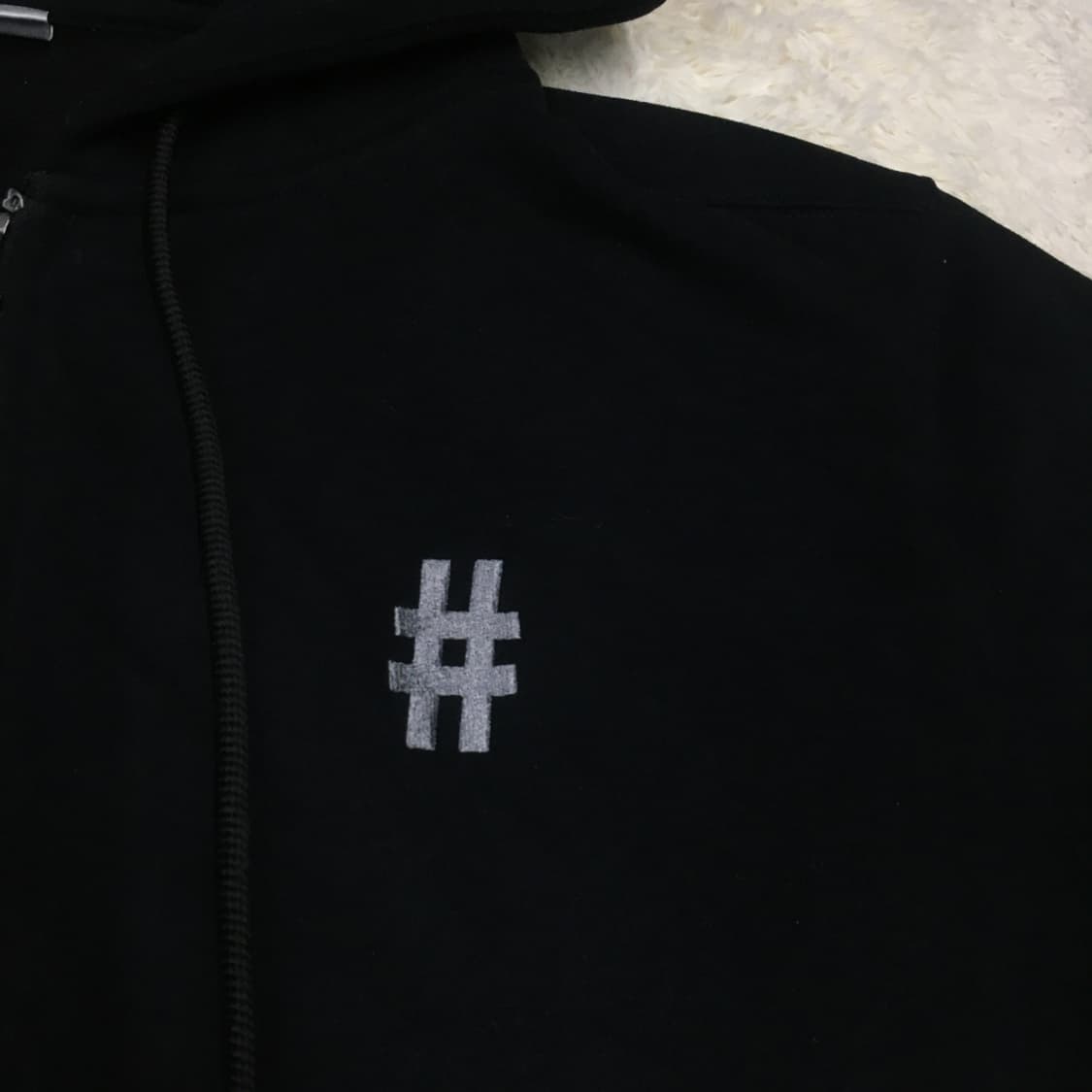 빈트릴 스몰로고 후드집업  CC04 상품이미지2