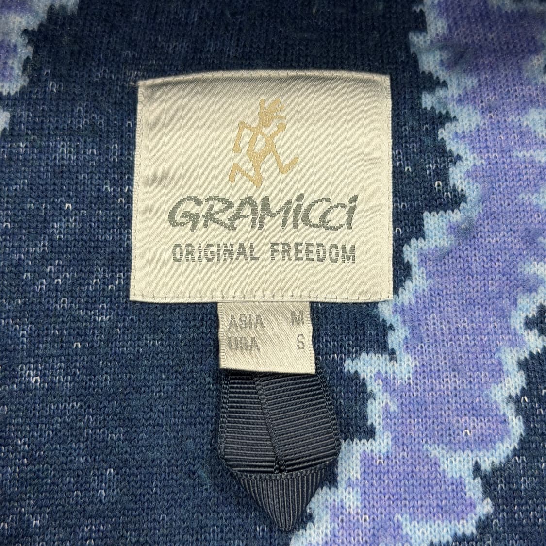 그라미치 쉐르파 패턴 후리스 자켓 M 상품이미지5