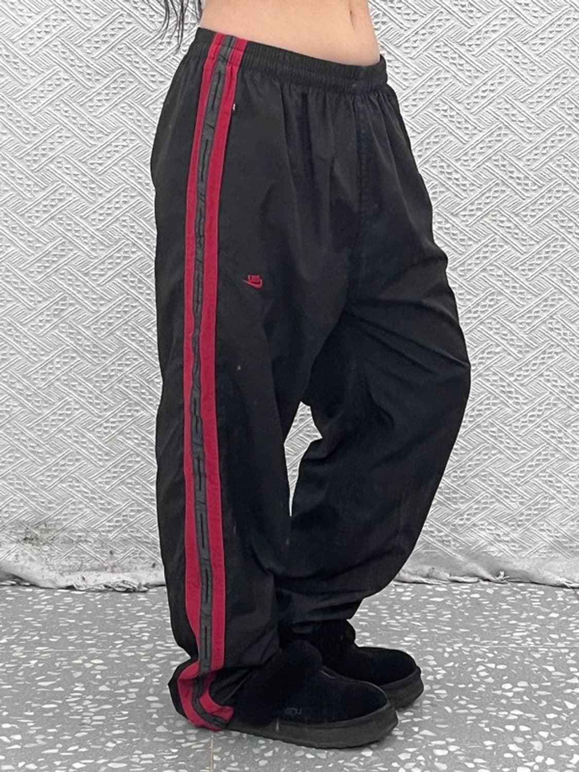 나이키 레트로 00's 라인 바람막이 조거 트랙팬츠 XL C09026 상품이미지1