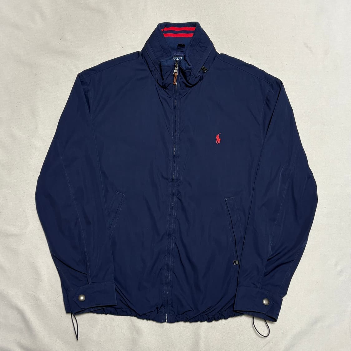 XL 폴로랄프로렌 내장후드 네이비 폴리쉘 페리 자켓 상품이미지2