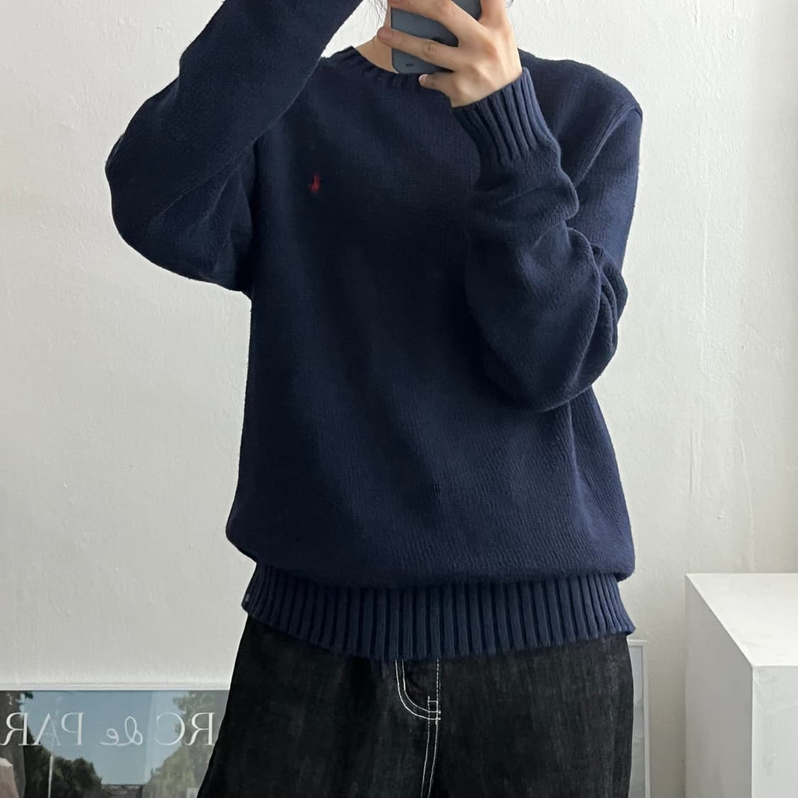 M) 폴로니트 라운드니트 A1133 상품이미지1