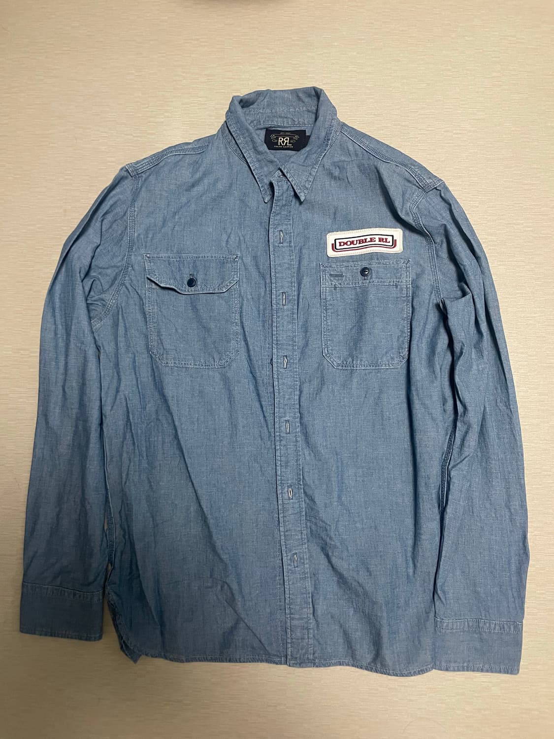 더블알엘 임브로이더 샴브레이 M 상품이미지1