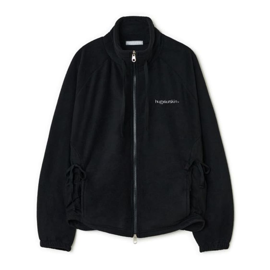 허그유어스킨 드로우 스트링 플리스 집업 상품이미지1