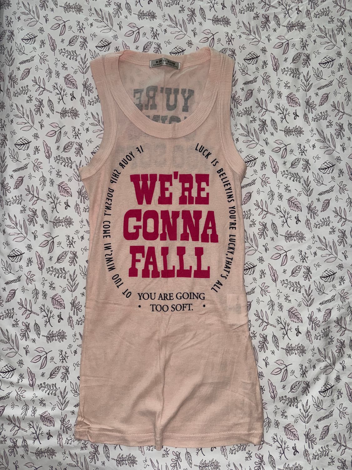 Y2K Slim Tank 상품이미지1