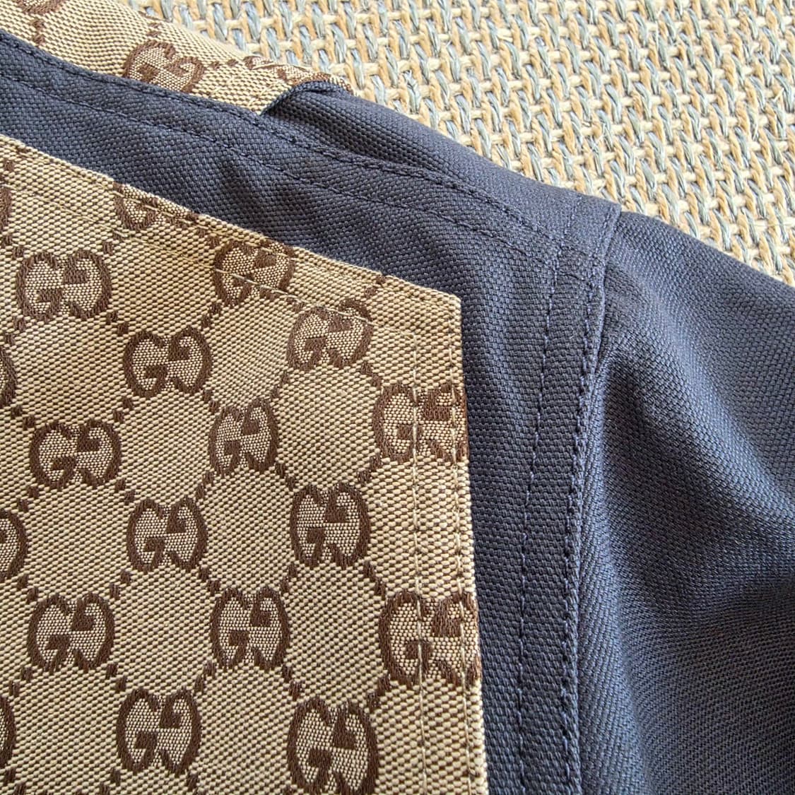 GUCCI 구찌 클래식 GG패턴 헤링턴 칸바스 워크자켓
 상품이미지5