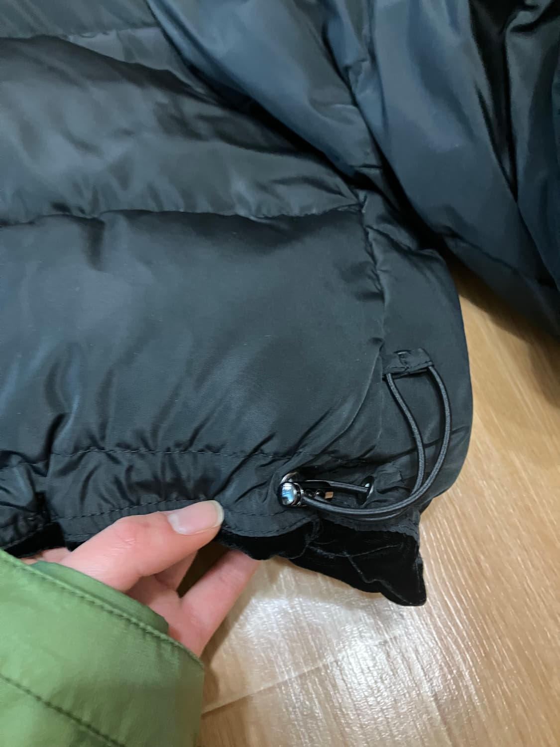 vtg reversible velvet padding 상품이미지3