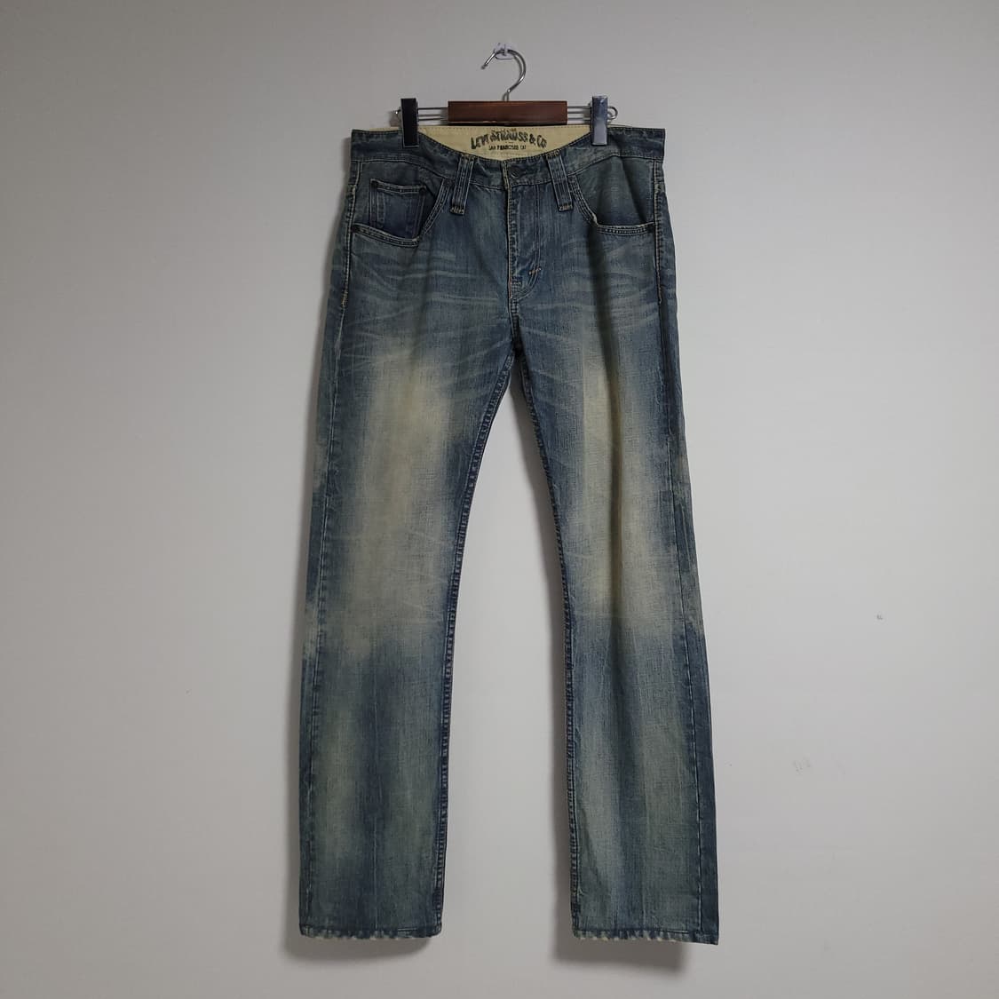 (34) LEVI'S 리바이스 504 데님 청바지 W32 L34 상품이미지1