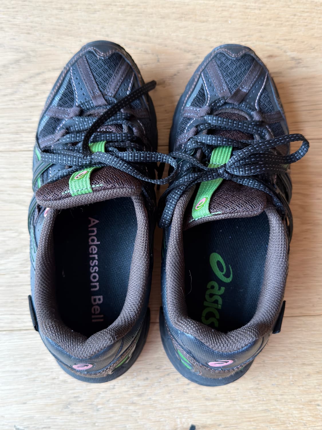 아식스 x 앤더슨벨 젤소노마 블랙 그린 상품이미지2