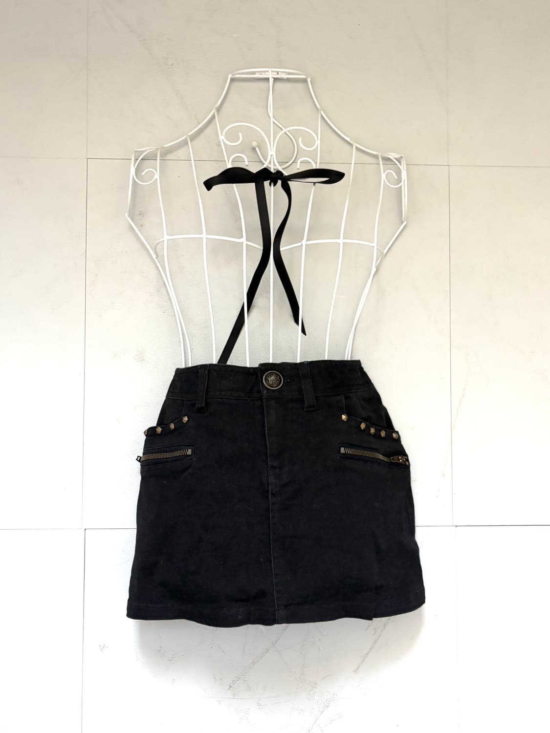 • black mini skirt 상품이미지6