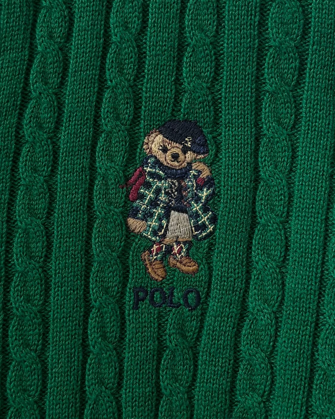 Polo 폴로 랄프로렌 QR라벨 베어로고 걸즈 가디건 상품이미지5