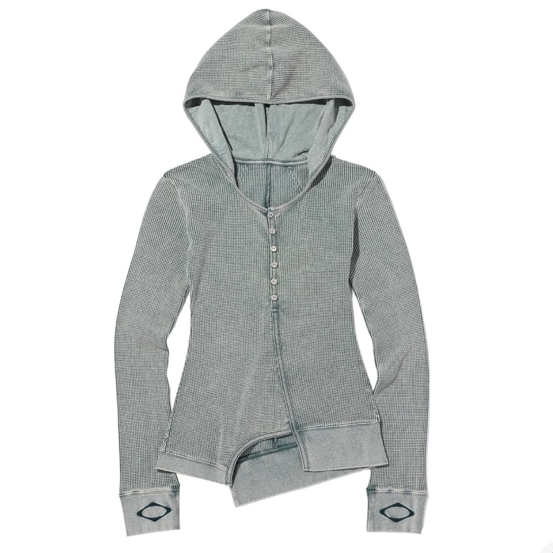 (W) Mischief Layered Waffle Hoodie S 상품이미지1