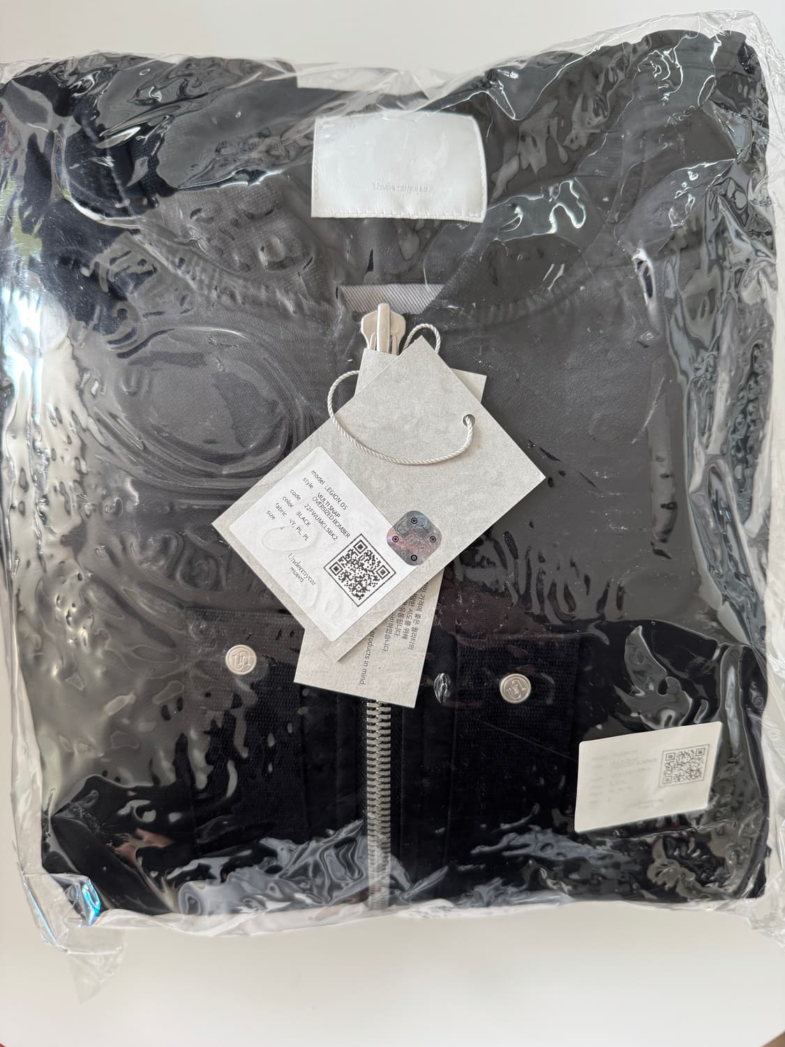 2 / 언더마이카 리전05 멀티 스냅 오버사이즈 봄버 새제품 상품이미지3