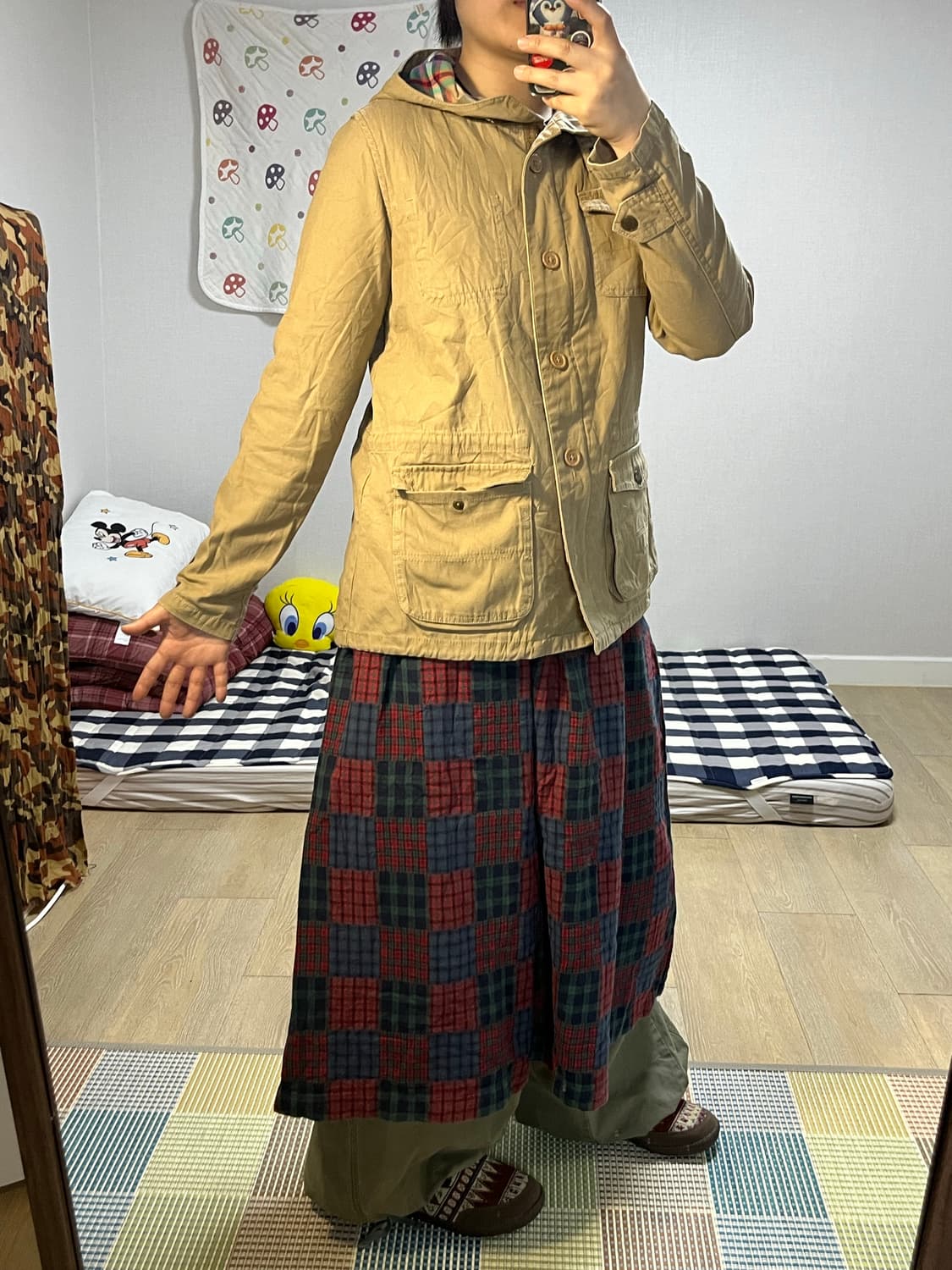 Smith’s American 스미스 아메리칸 체크 워크 자켓 상품이미지3