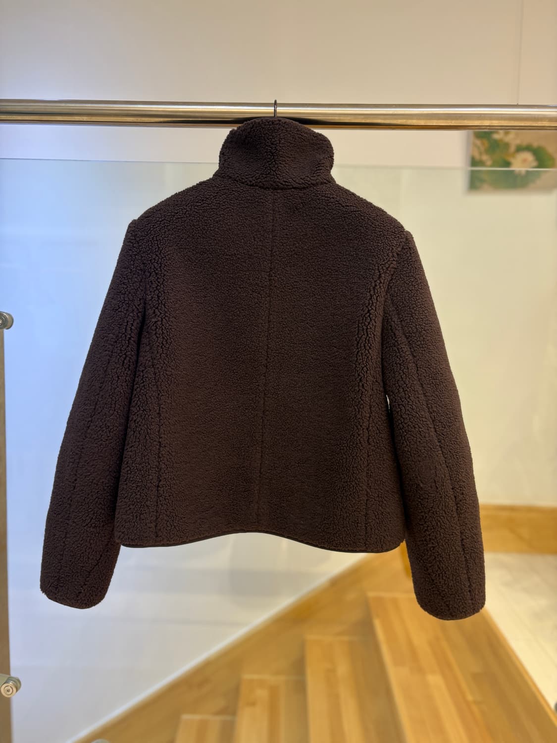 코스 퍼널넥 테디 자켓 상품이미지2