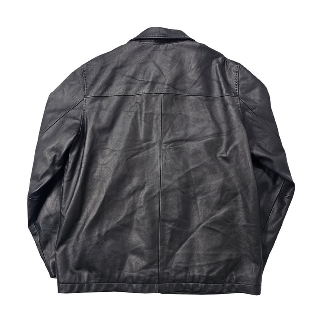 BASIC HOUSE 양가죽 집업 자켓 L 상품이미지2