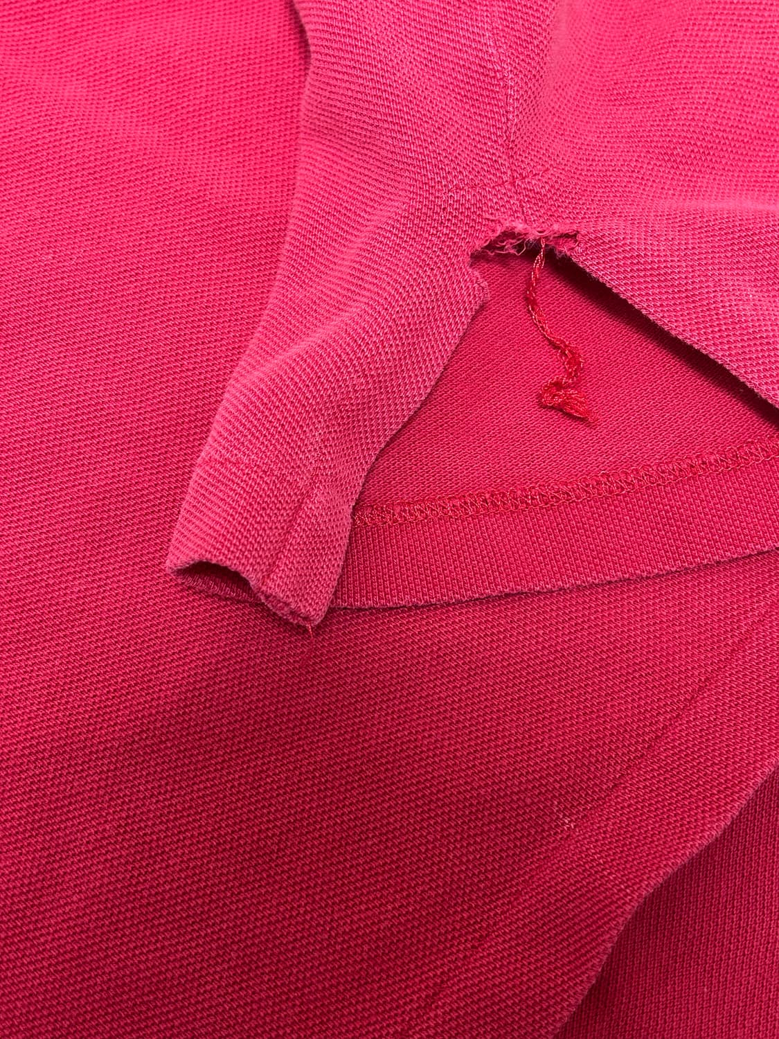 폴로 랄프로렌 스코틀랜드 레드 pk티 상품이미지8