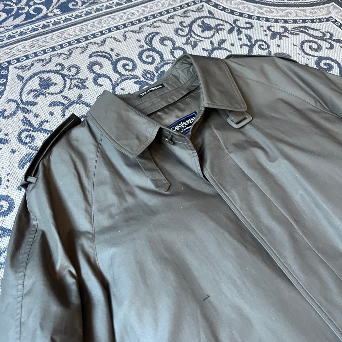 100 입생로랑 트렌치 코트/W2564 상품이미지3