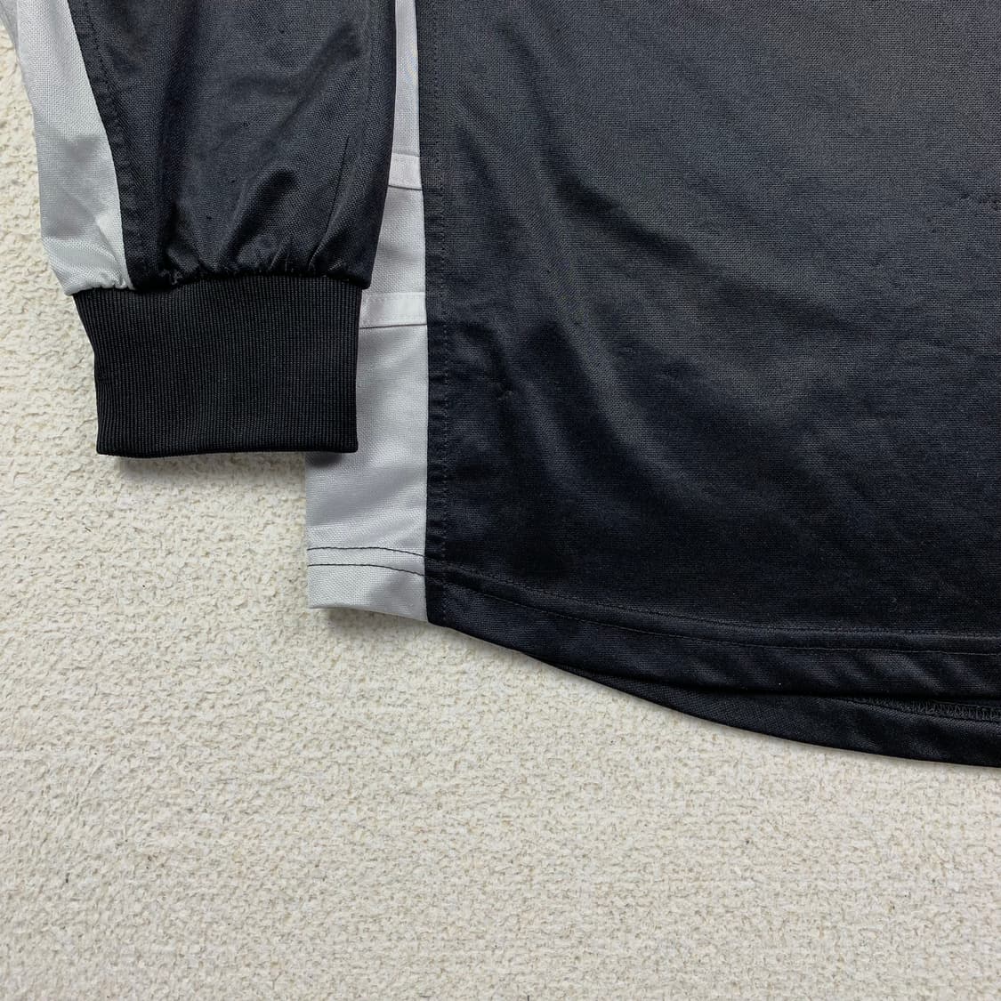 00's 나이키 스우시 로고 롱슬리브 풋볼 저지 블랙  상품이미지4